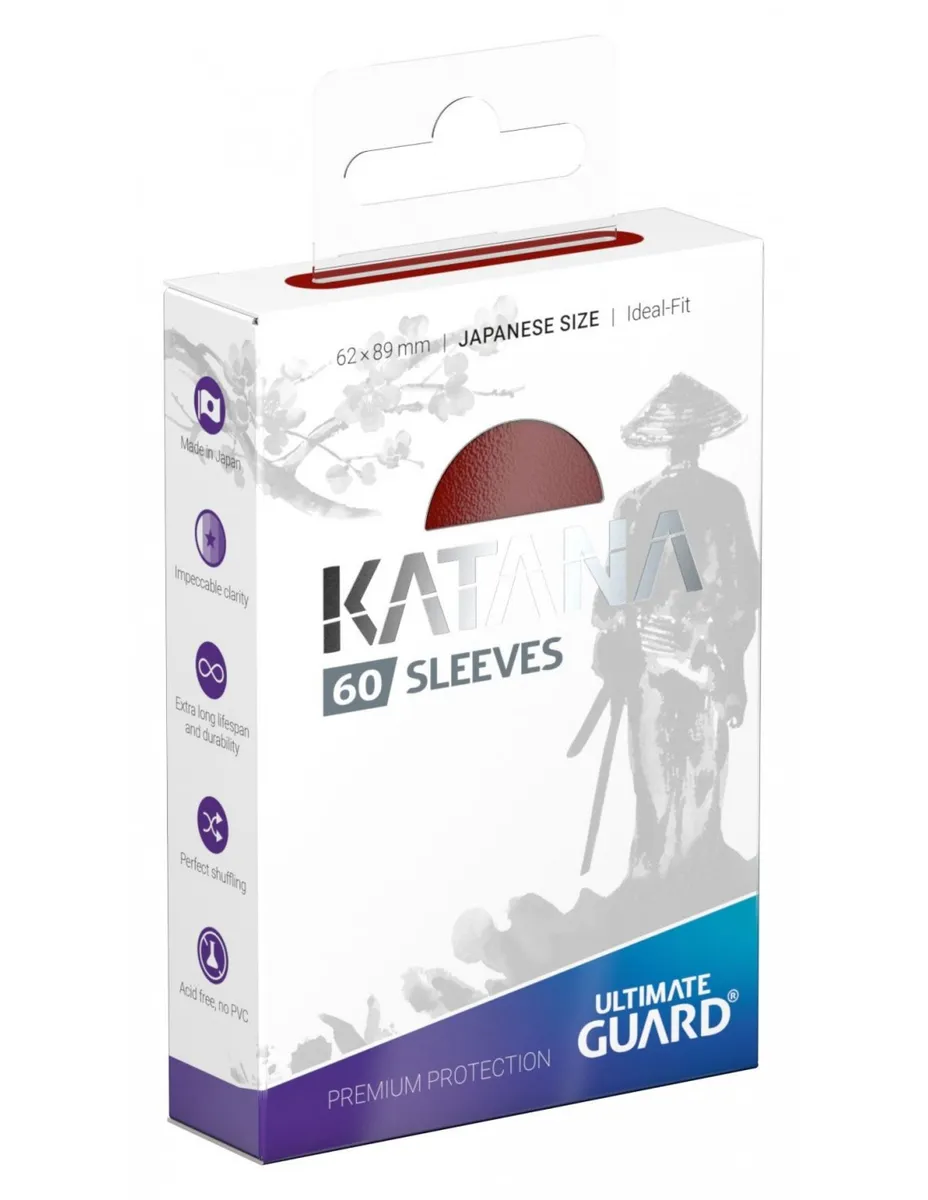 Katana Sleeves - 60 stk Japanese size - Ultimate Guard