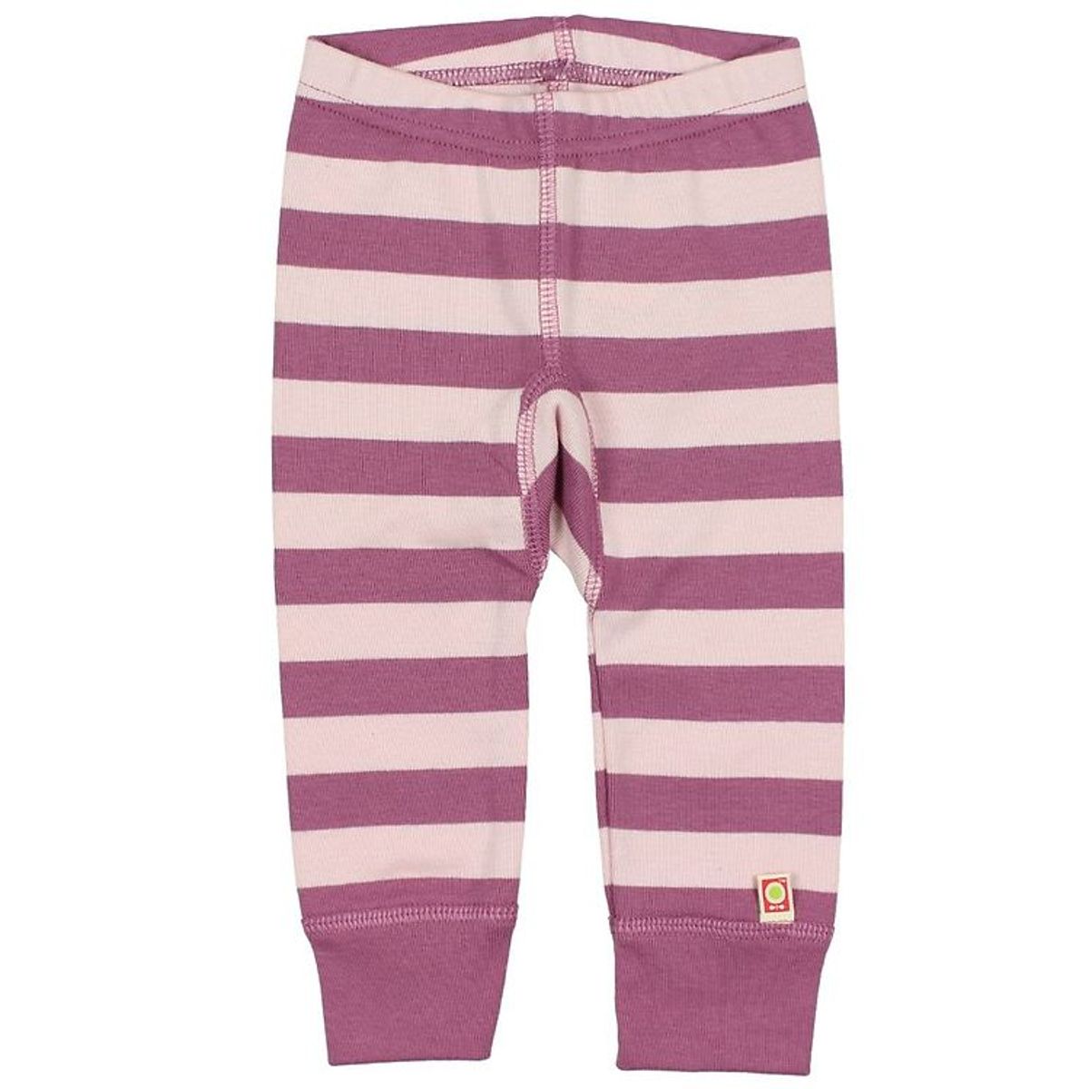 Katvig Classics Leggings - Lys Rosa/Lillastribet