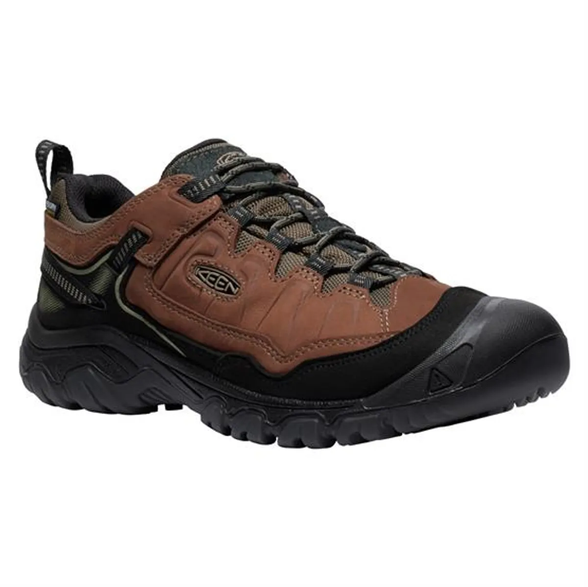 Keen Mens Targhee IV WP Wide, Bison / Black