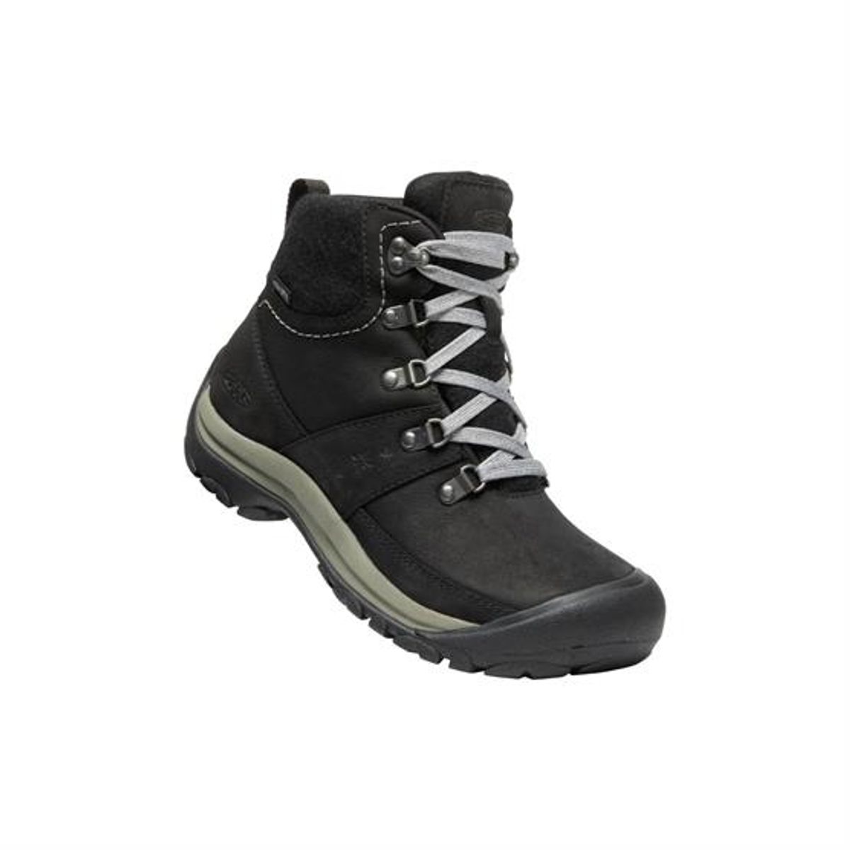 Keen Womens Kaci III Winter Mid WP, Black / Steel Grey