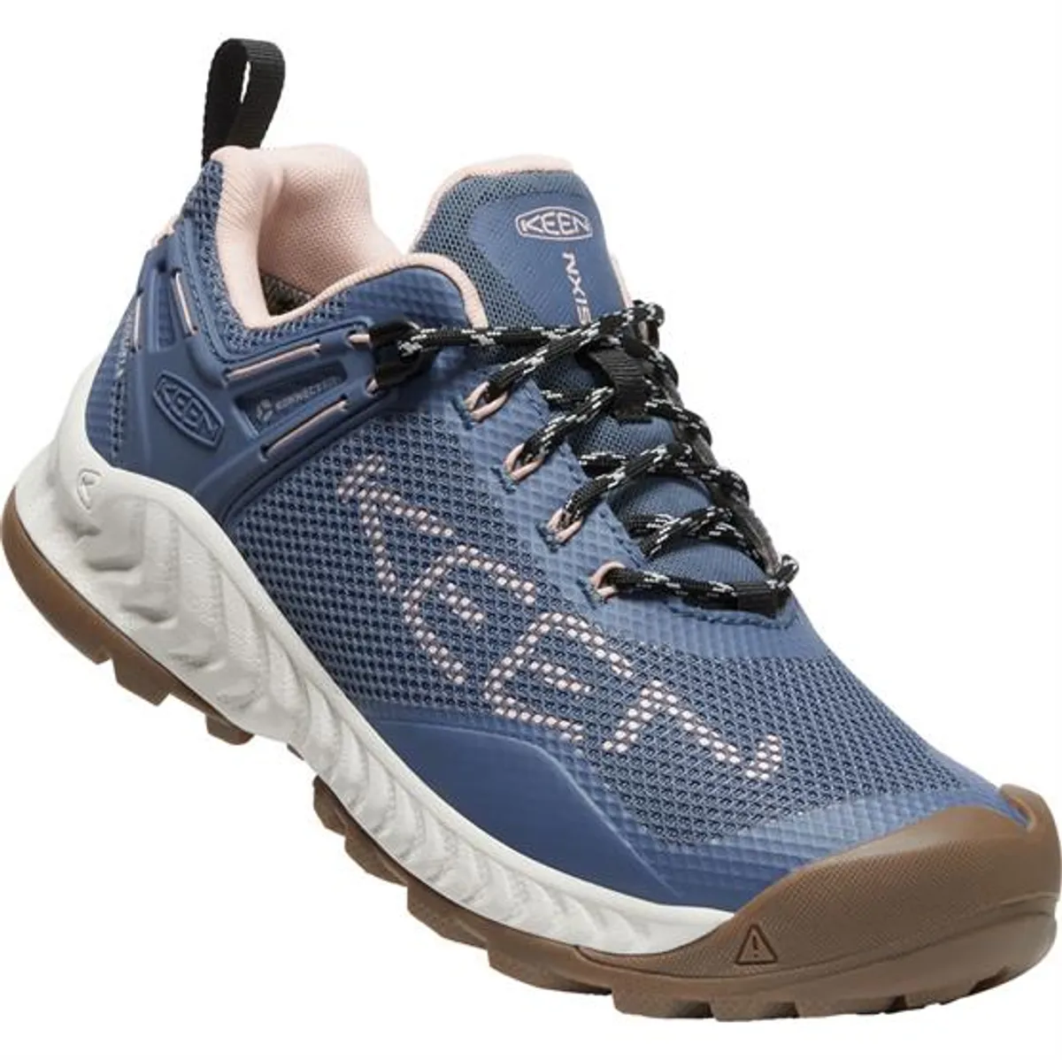 Keen Womens NXIS EVO WP, Vintage Indigo / Peachy