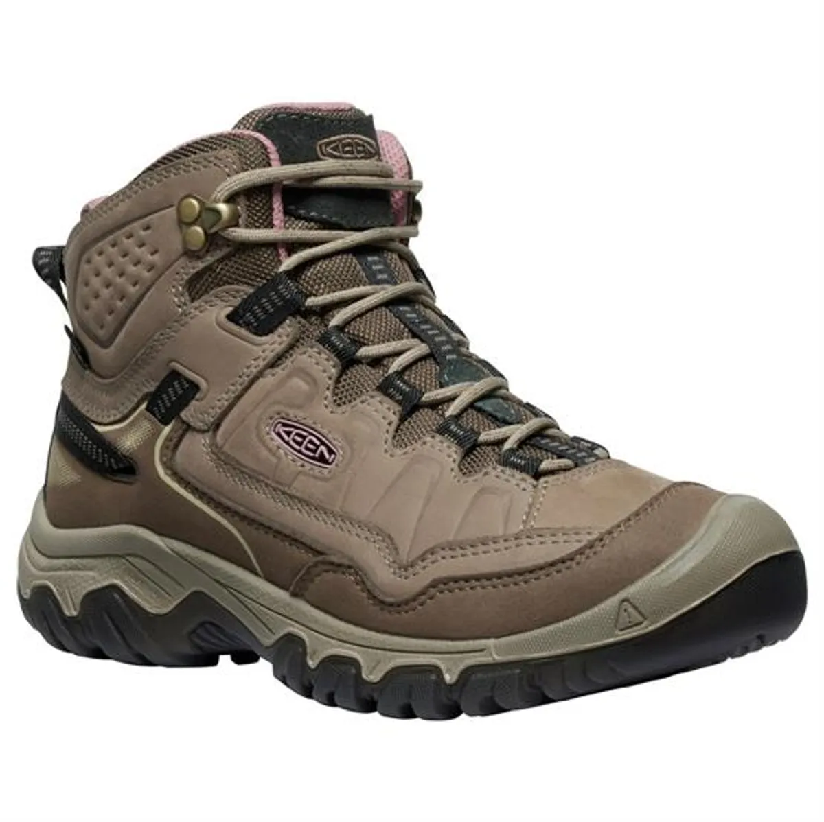 Keen Womens Targhee IV Mid WP, Brindle / Nostalgia Rose