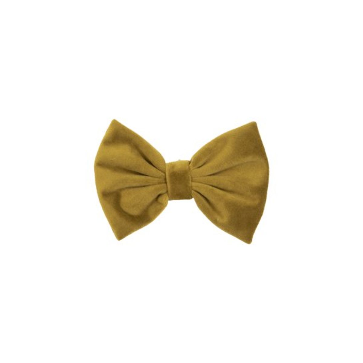 Kentucky Bow Tie Velvet Mustard