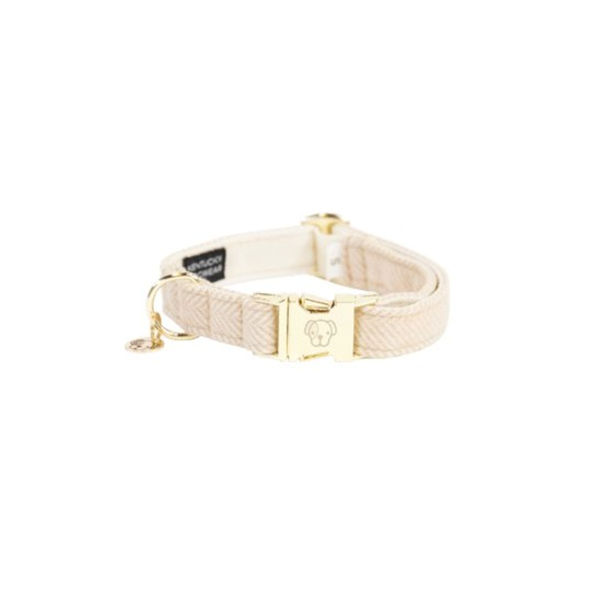 Kentucky Dog Collar Wool - Beige