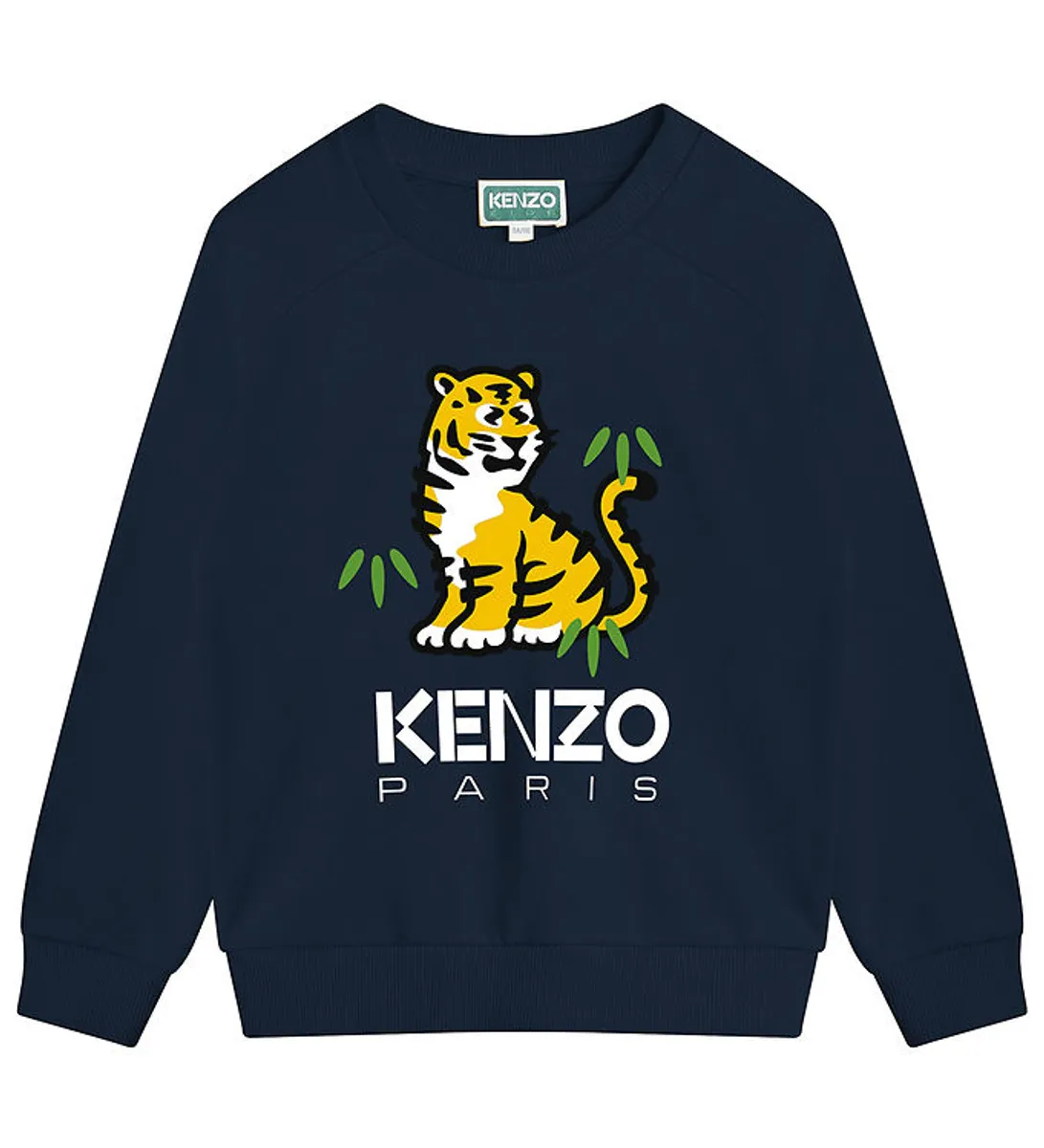 Kenzo Sweatshirt - Navy m. Tiger