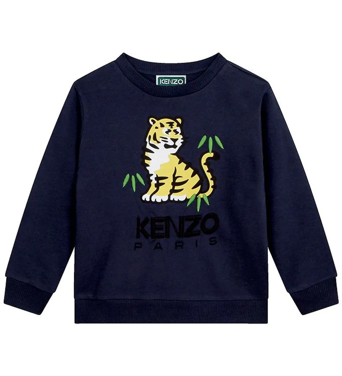 Kenzo Sweatshirt - Navy m. Tiger