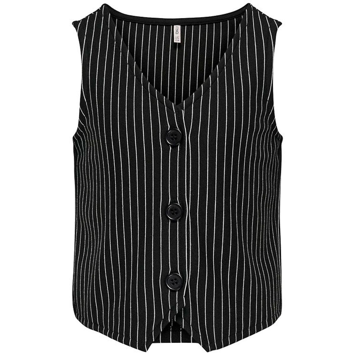 Kids Only Vest - KogBlair - Black/Cloud Dancer