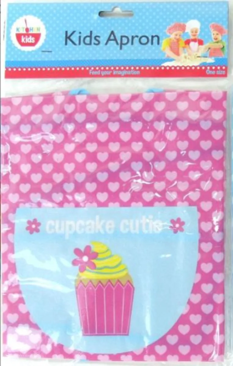 Kids Waterproof Apron - Cupcake Cutie