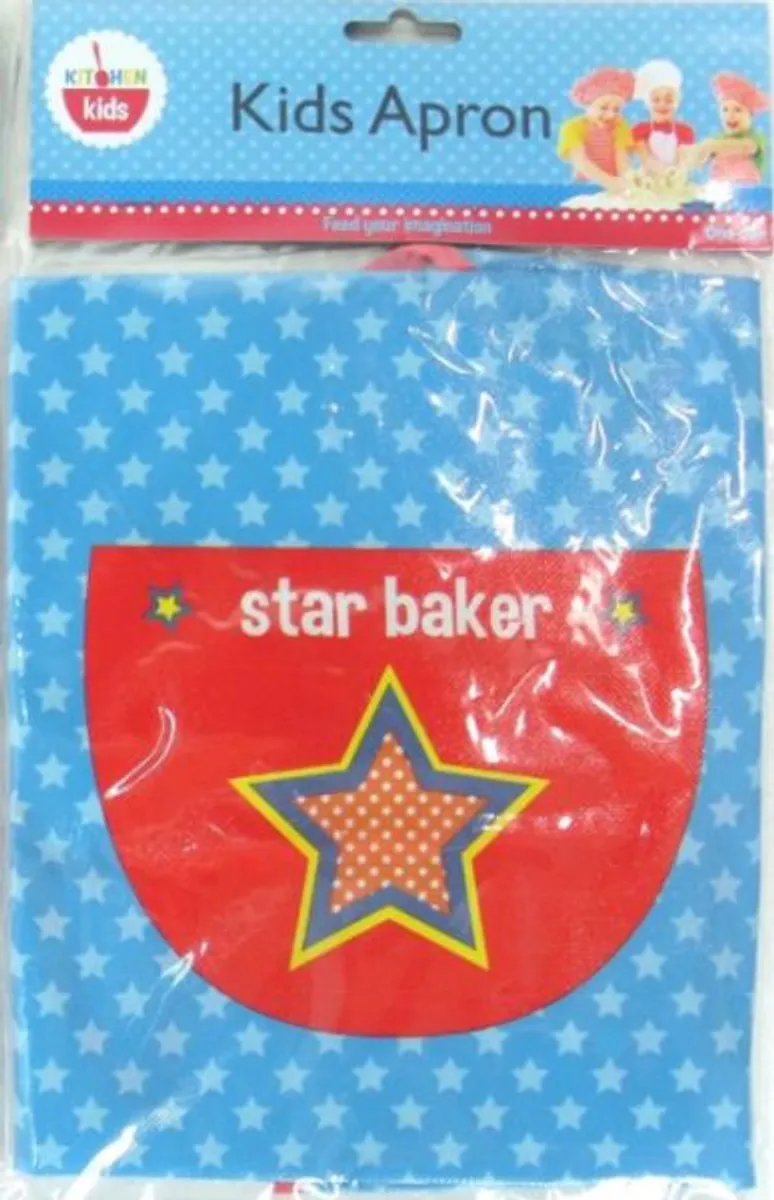 Kids Waterproof Apron - Star Baker