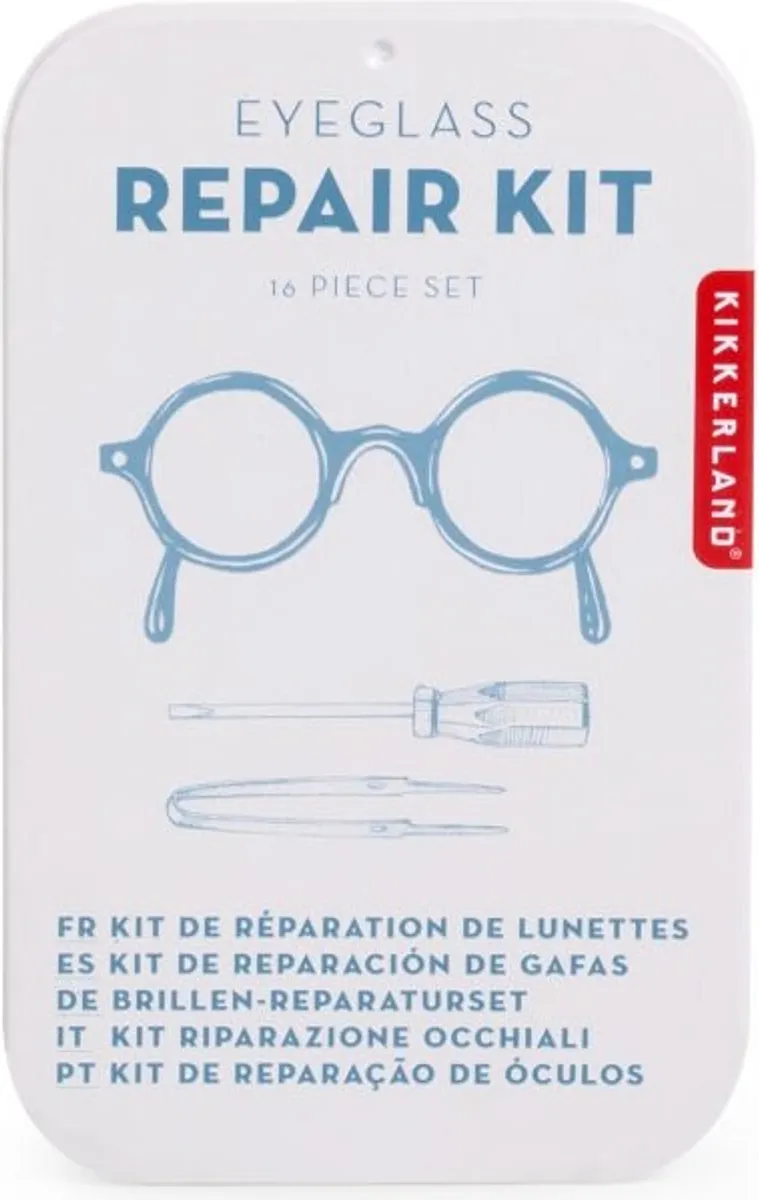 Kikkerland - Brille Reparationssæt - 16 Dele