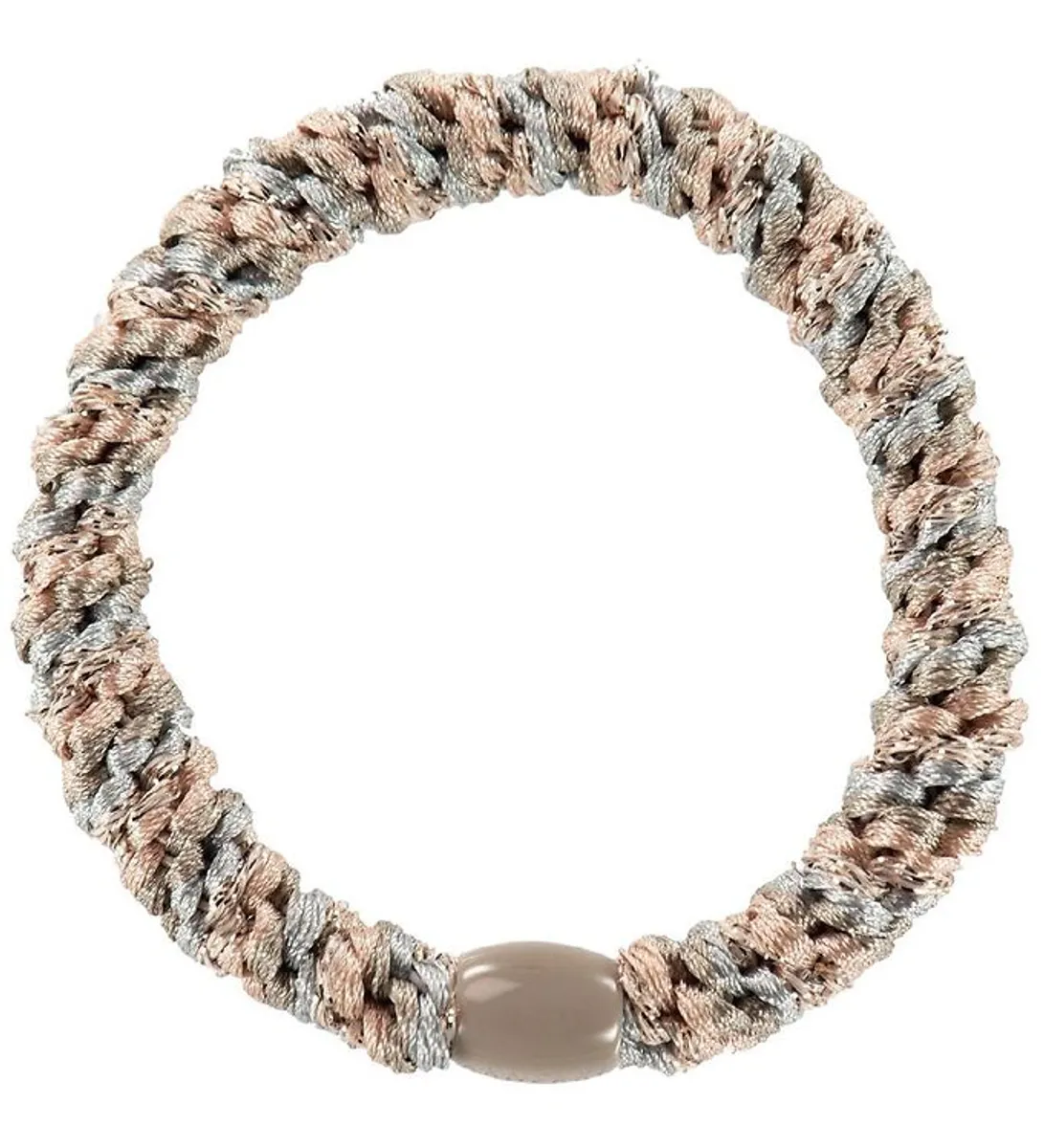 Kknekki Hårelastik - Camo/Beige Glimmer