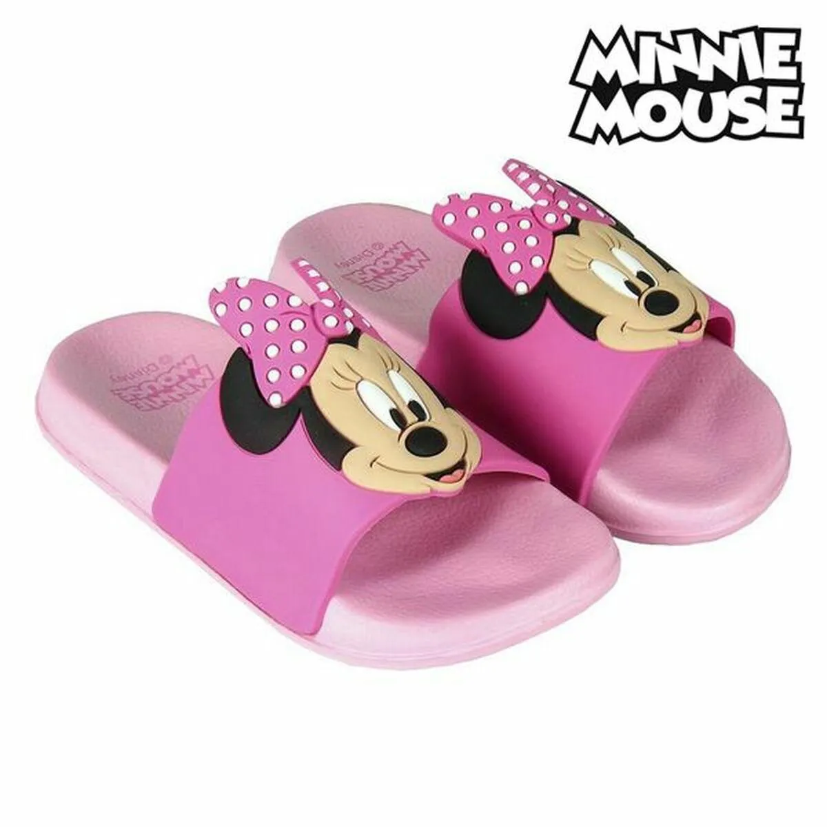 Klipklappere til børn Minnie Mouse Sort 25