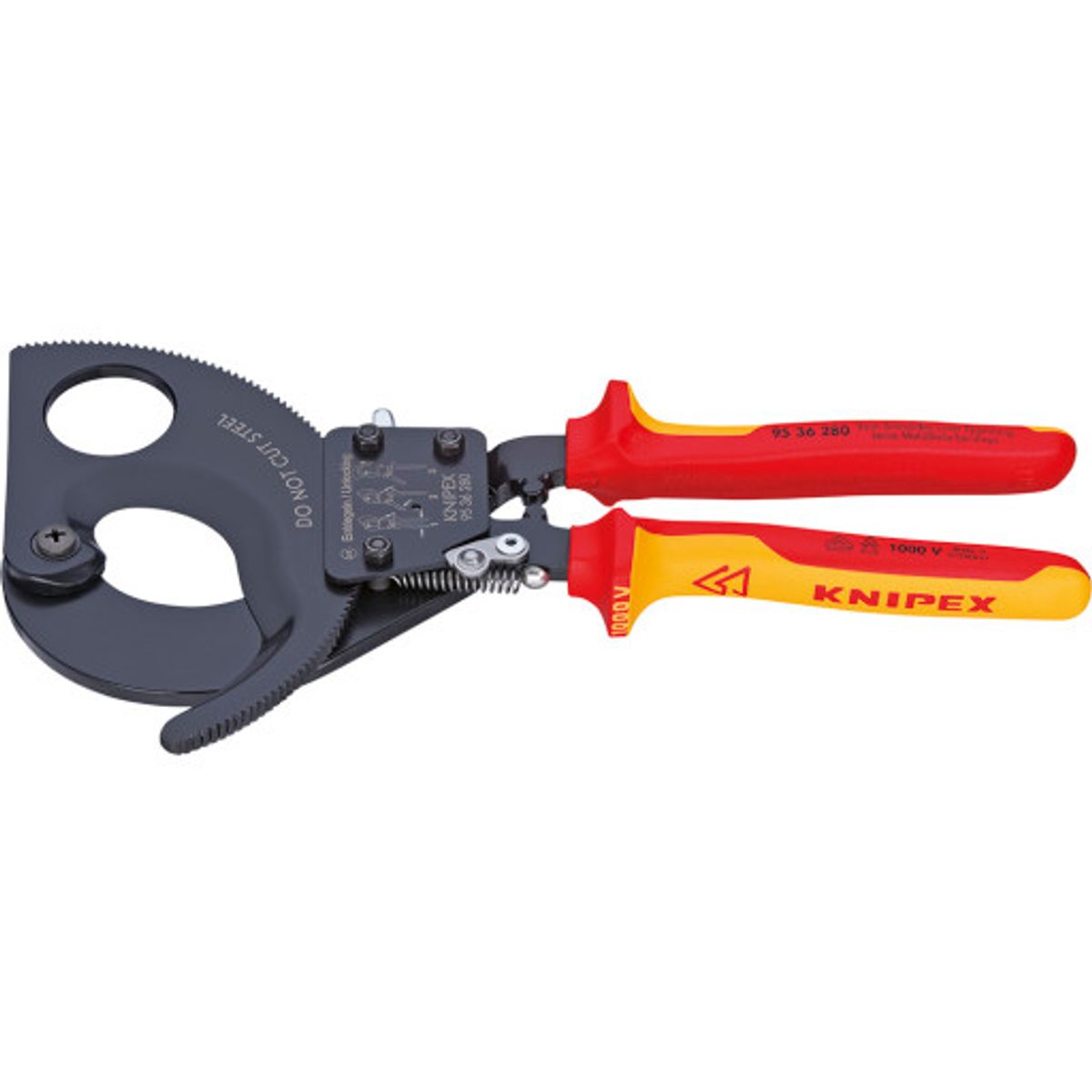 Knipex kabelsaks, 9536-280mm, 1000 V, Al - Cu