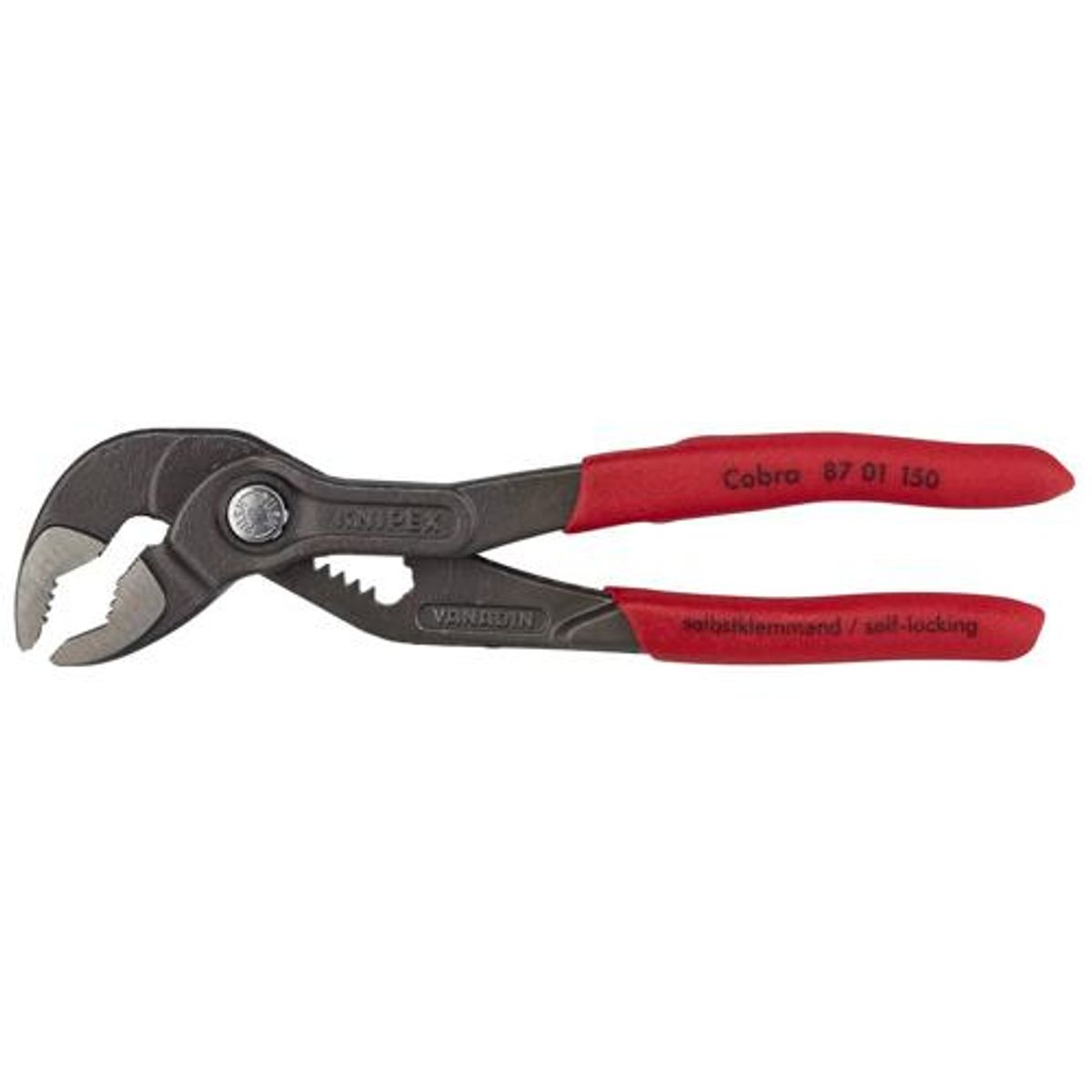 Knipex vandpumpetang 8701 med hurtigindstilling 150mm