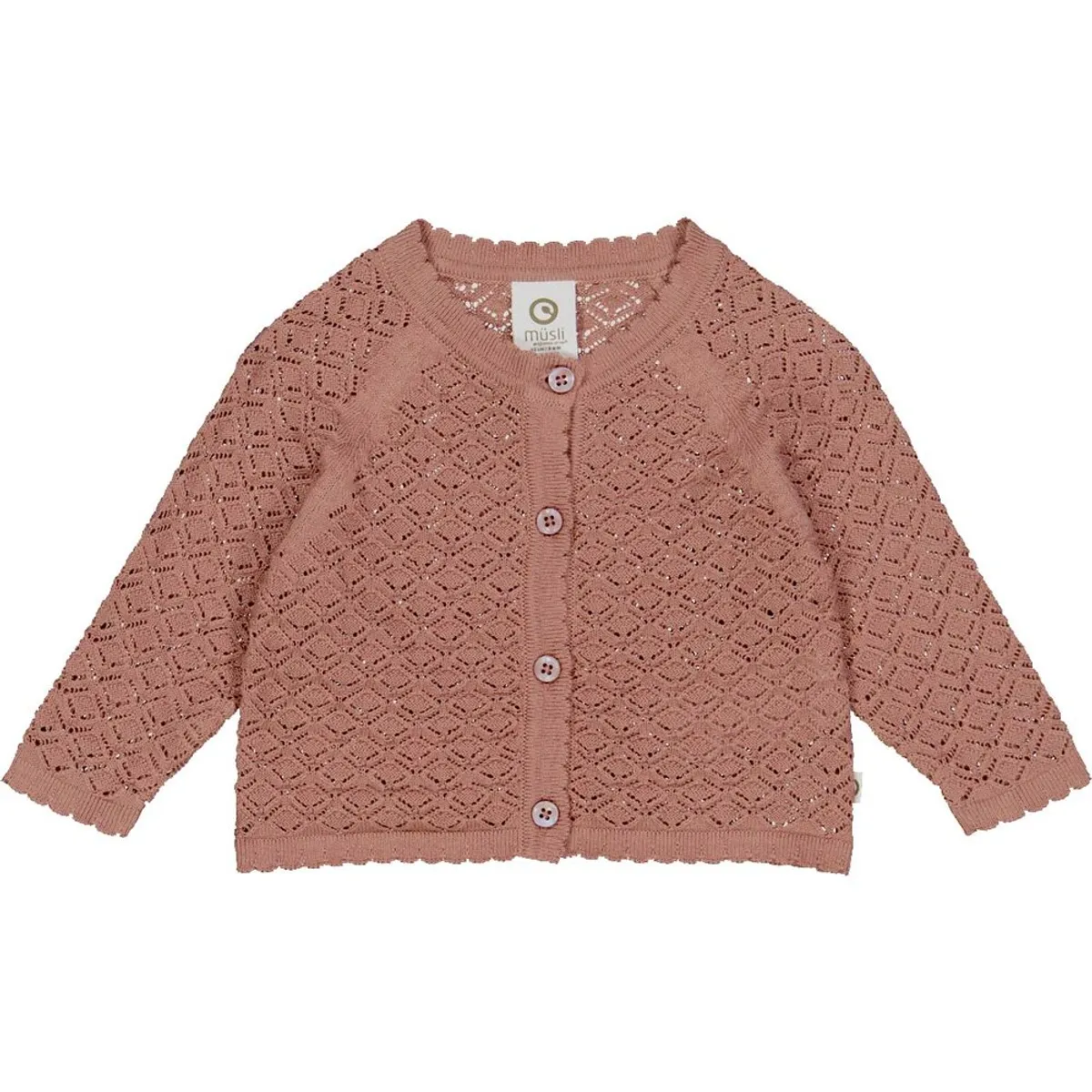 Knit strikket cardigan med mønster - Daydream - 74