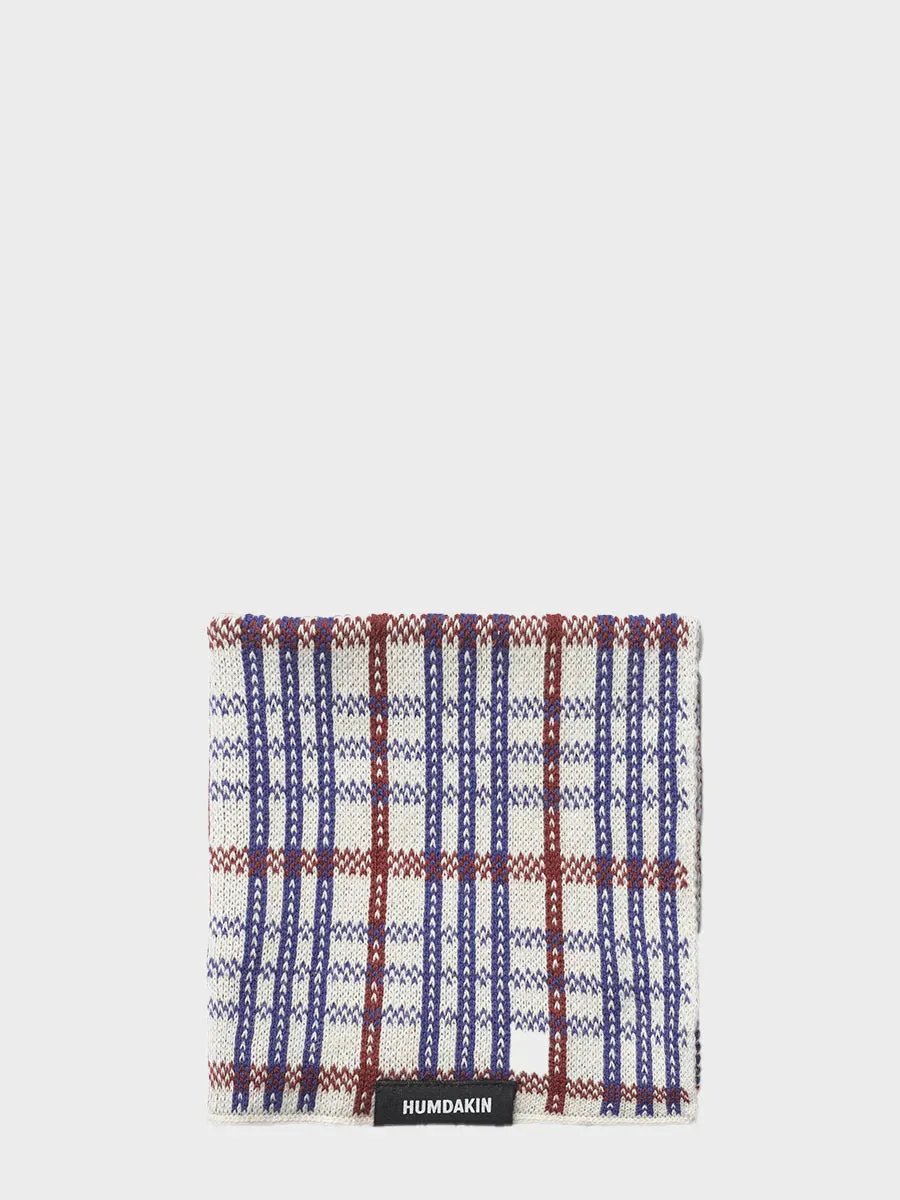 Knitted Dishcloth - Checkered Race