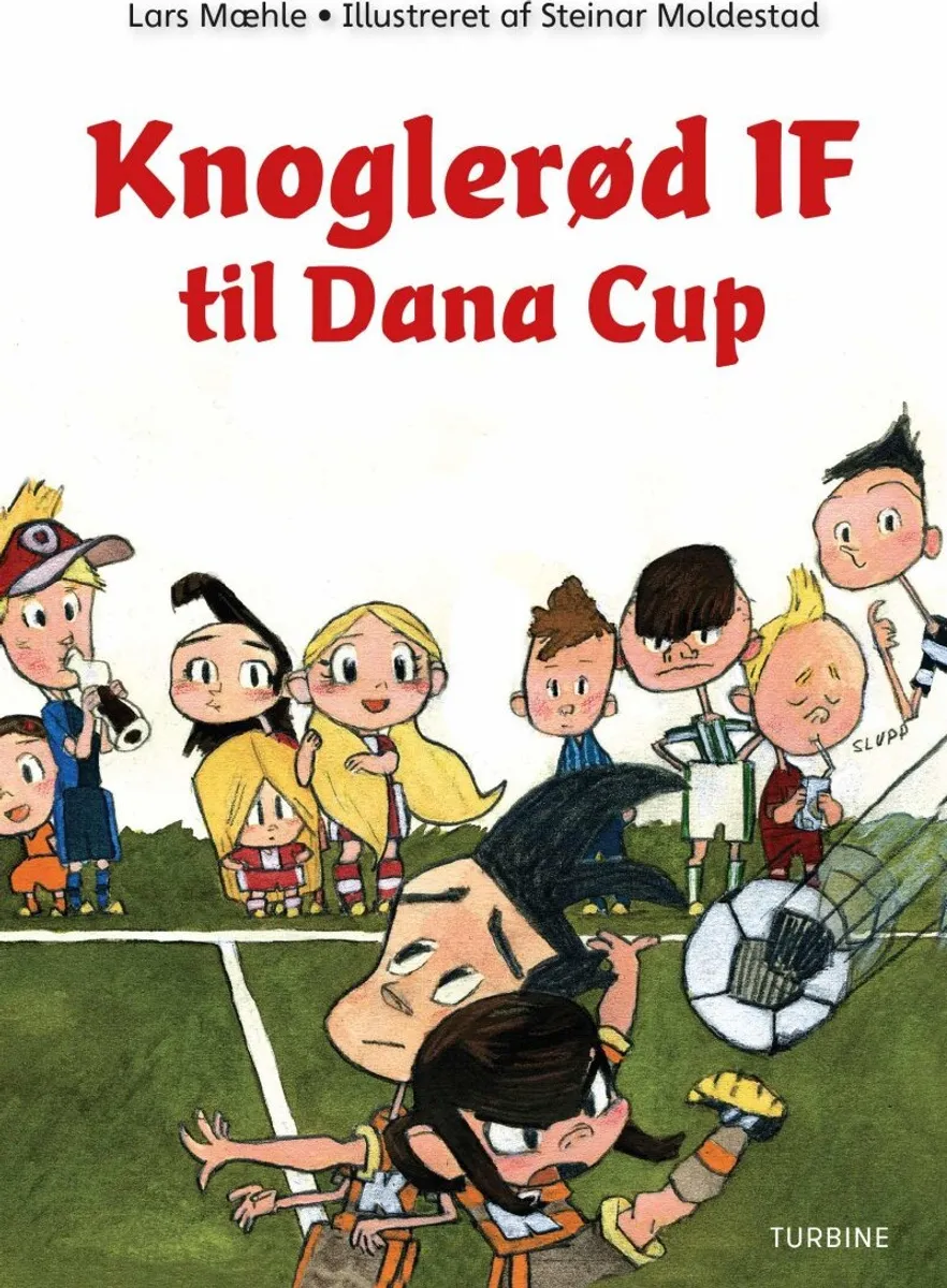 Knoglerød If Til Dana Cup - Lars Mæhle - Bog