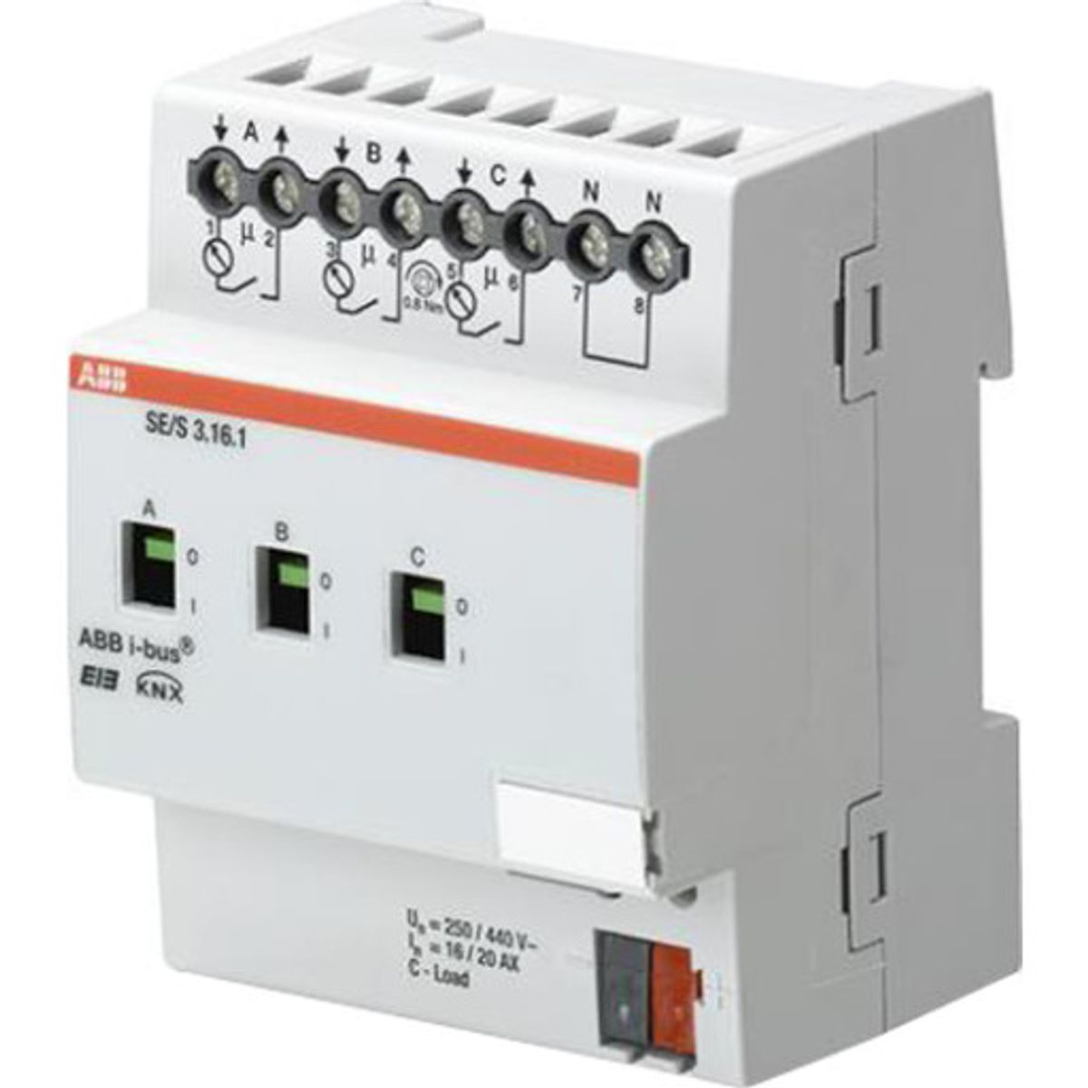 KNX ENERGI AKTUATOR 3K 16/20A