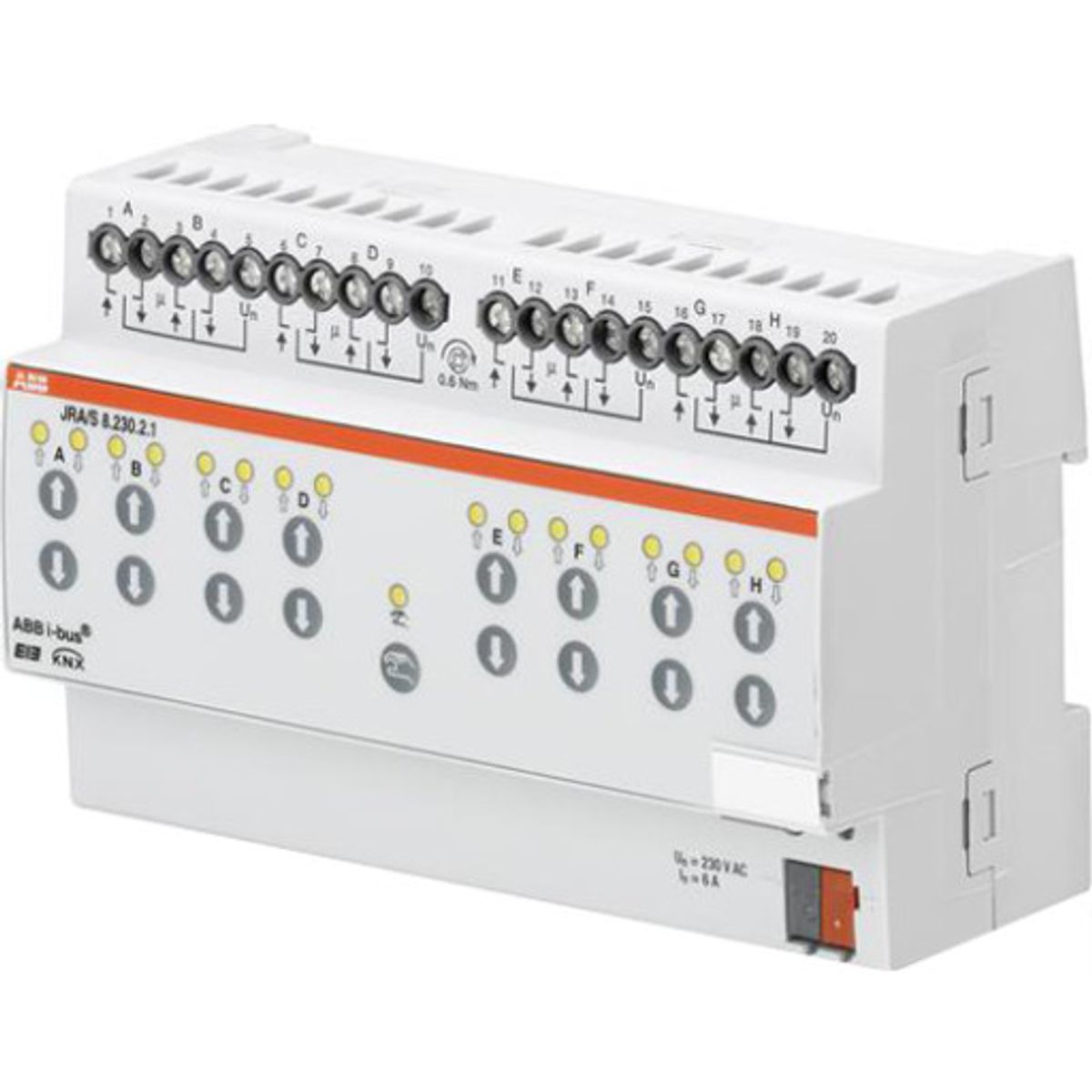 KNX PERSIENNEAKTUATOR 8K 230V