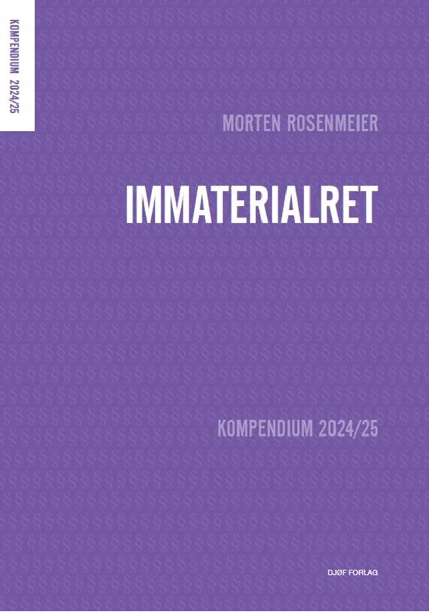 Kompendium i immaterialret 2024