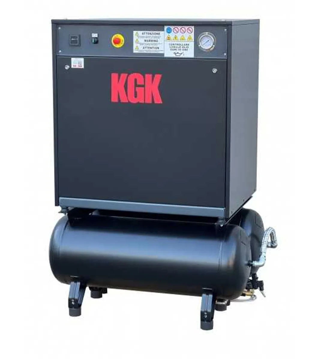 Kompressor KGK 90+90/5530 HEAVY DUTY (LYDSVAG)