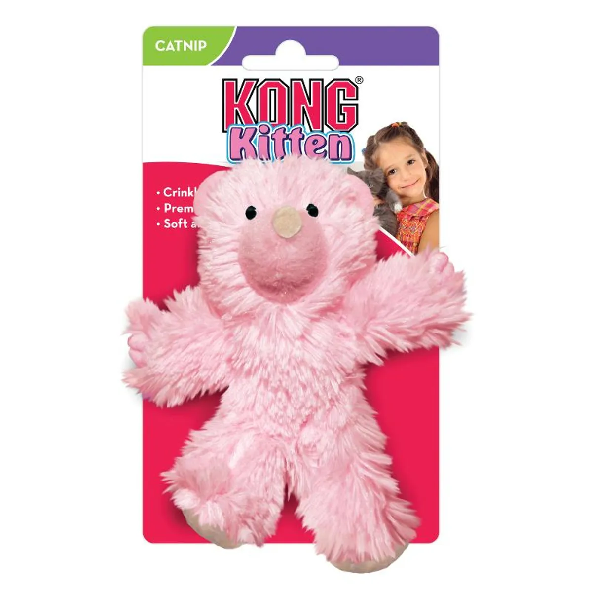 KONG Cat Kitten Teddy Bear