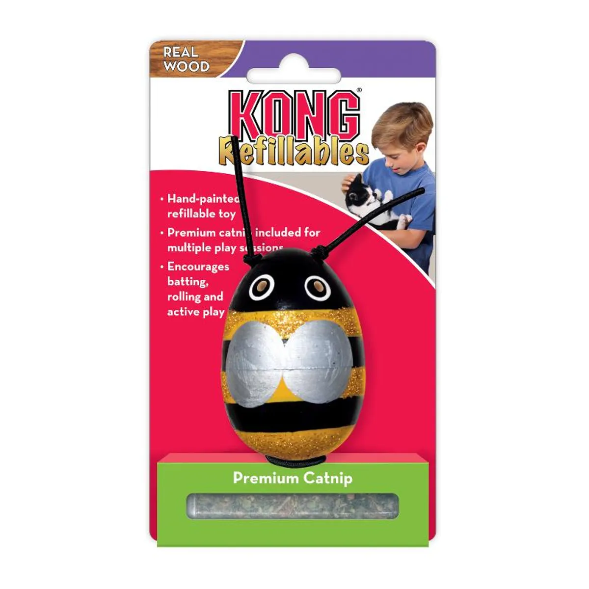 KONG Cat Wooden Refillable