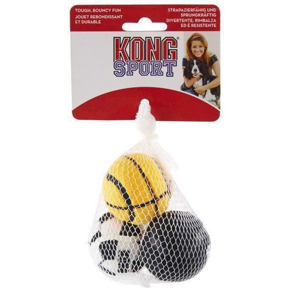 KONG Sports Balls, 3 styk small