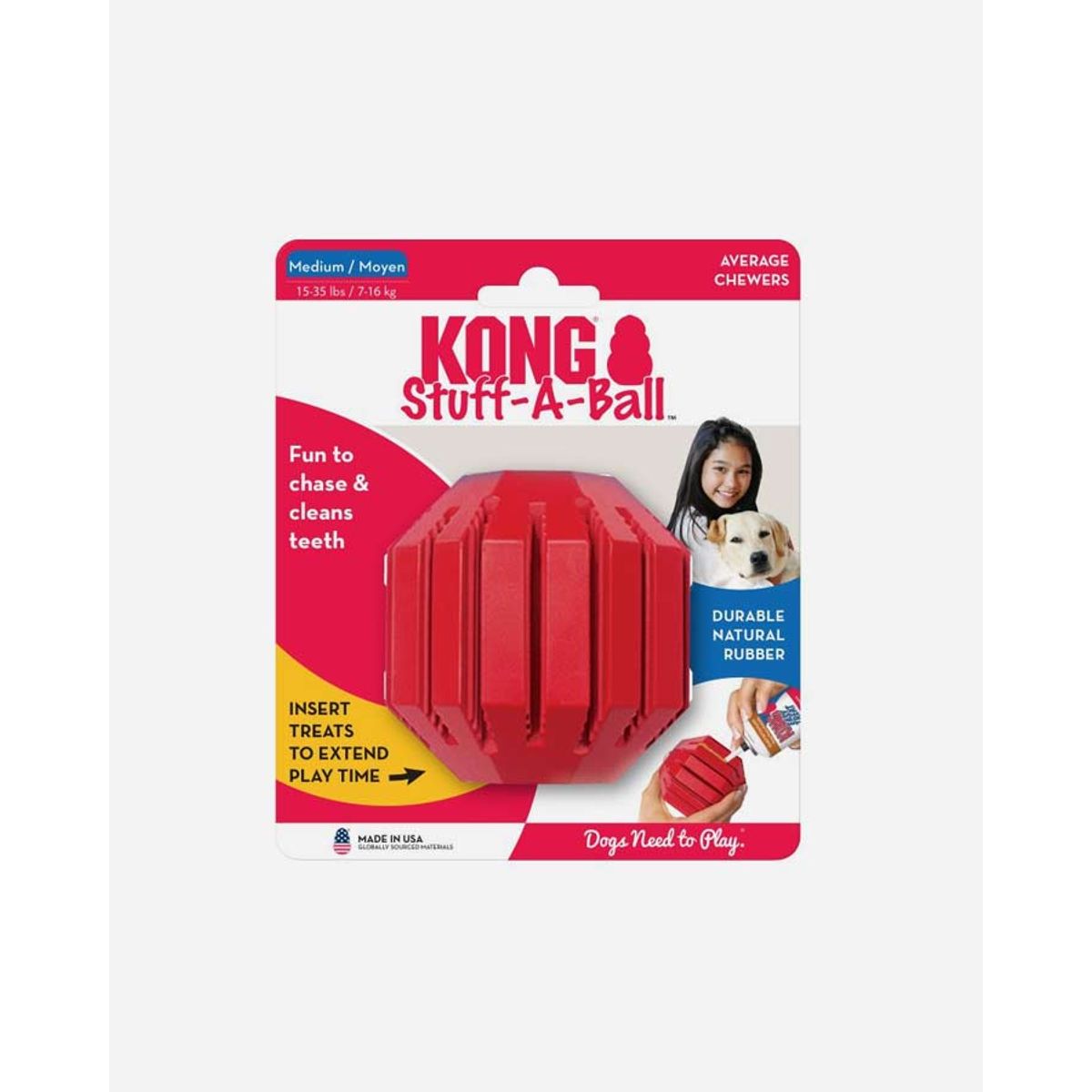 KONG Stuff a Ball, Medium