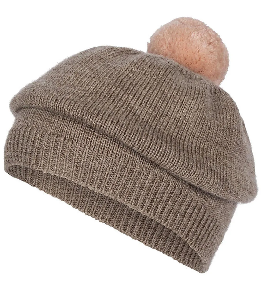 Konges Sløjd Hue - Beret - Louli - Soft Brown