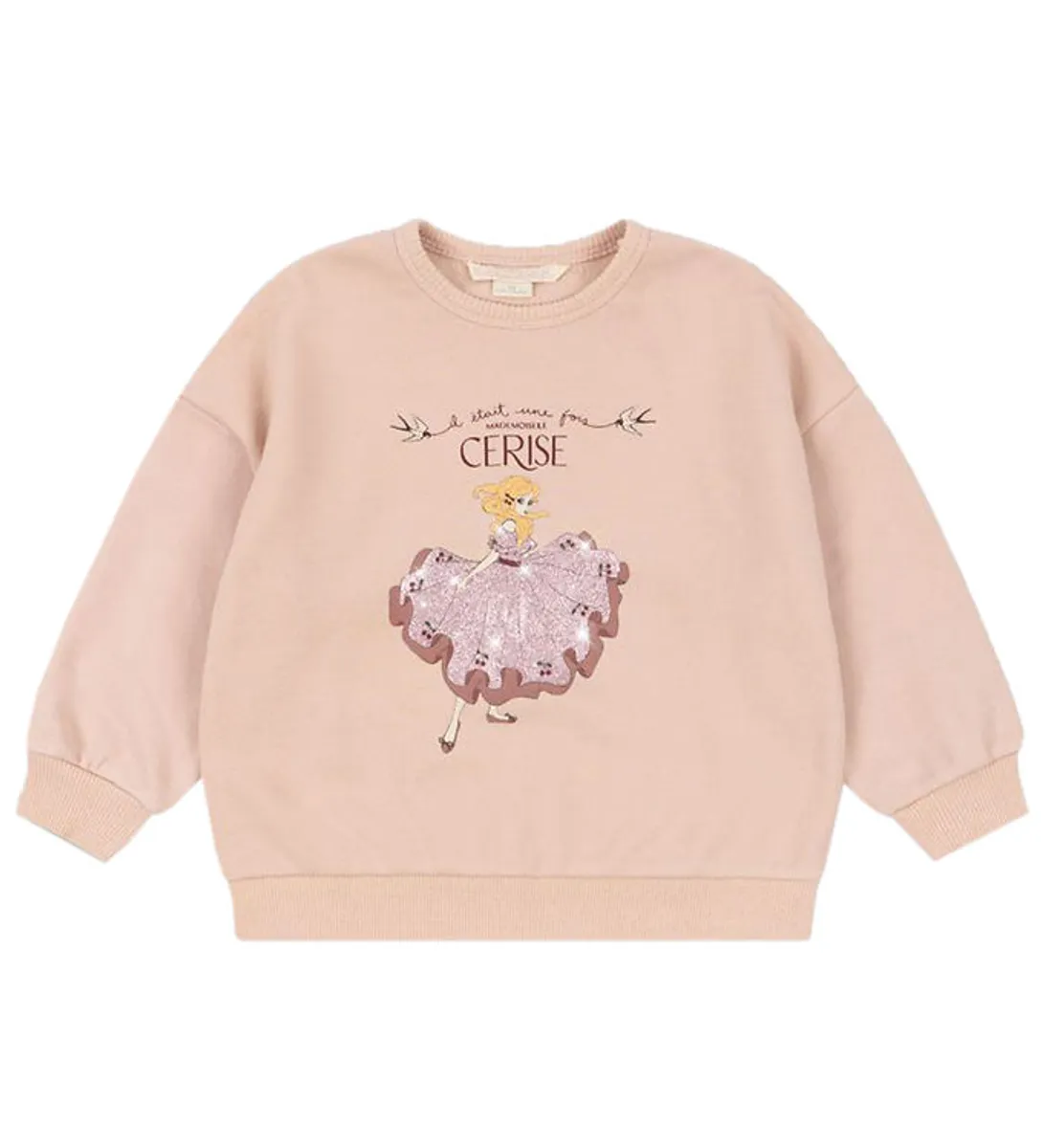 Konges Sløjd Sweatshirt - Lou Glitter - Cameo Rose