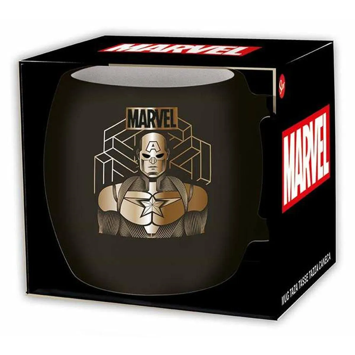 Kop med boks Marvel Keramik 360 ml