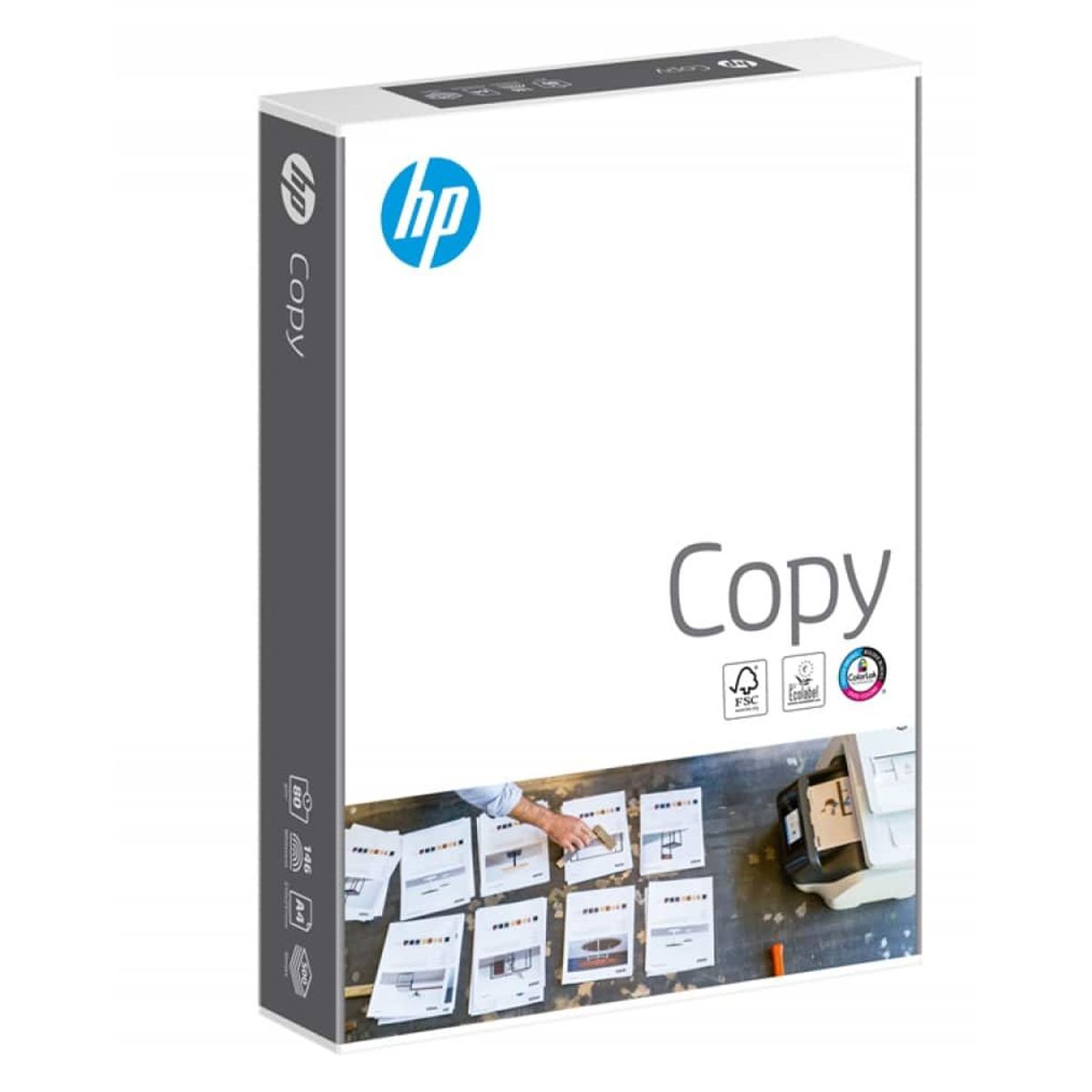 Kopipapir HP COPY A4 80gsm Hvid 5 stk.