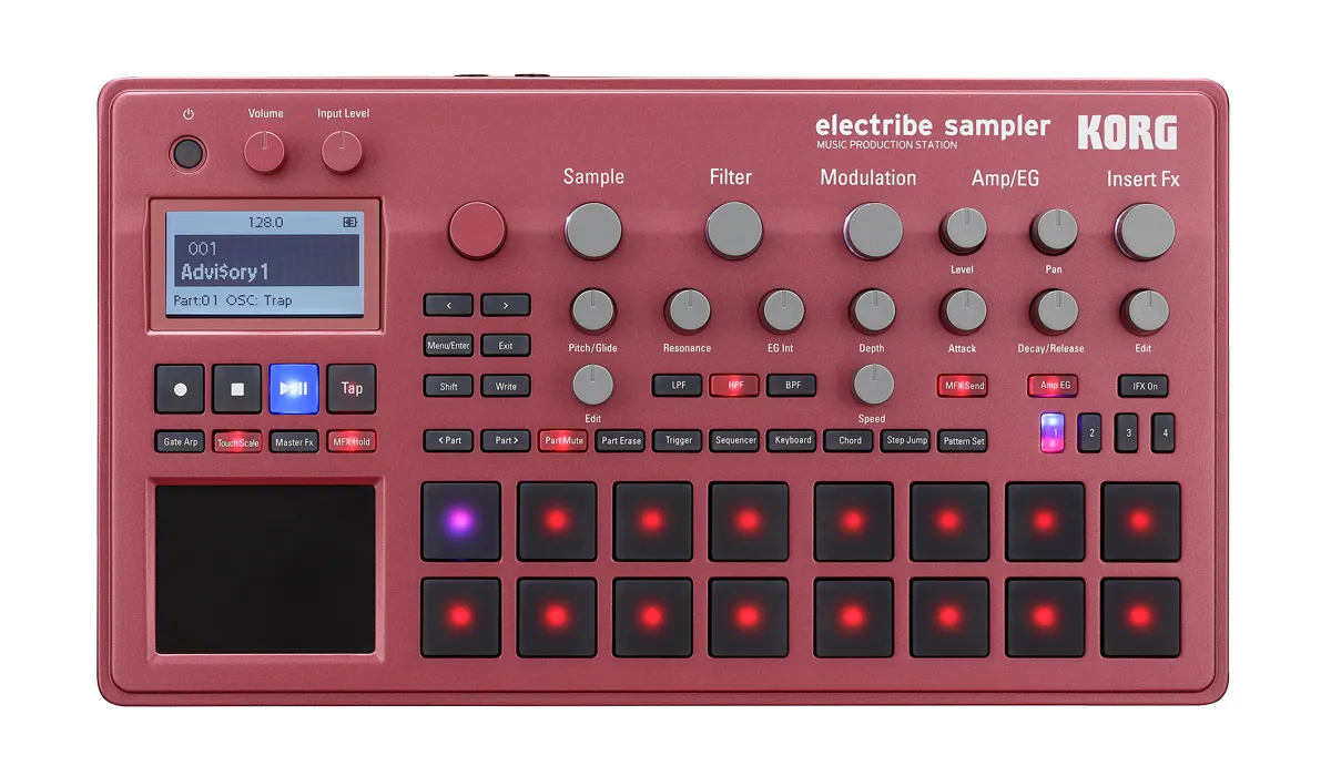 Korg Electribe Sampler 2 Grooveboks (Rød)