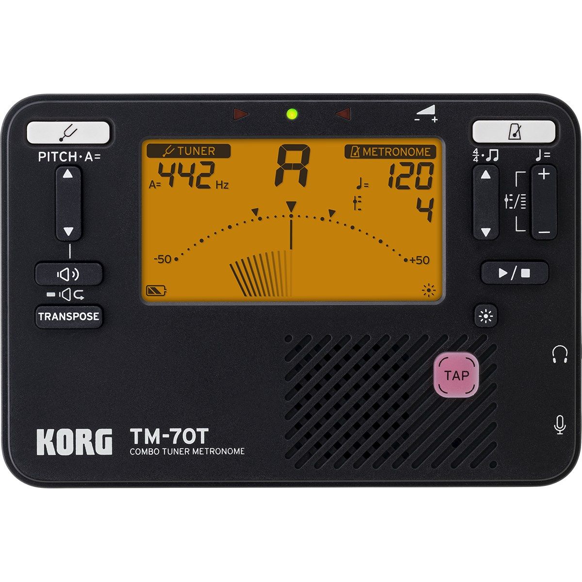 Korg TM70-BK Tuner & Metronom