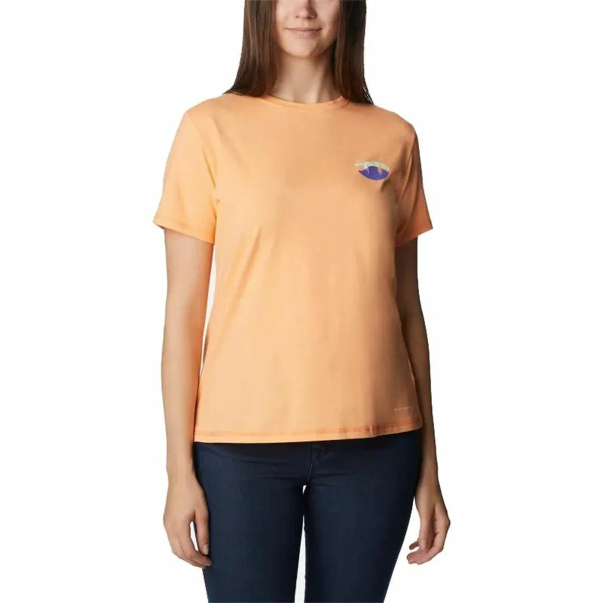 Kortærmet Sport T-shirt Columbia Sun Trek&trade; XS