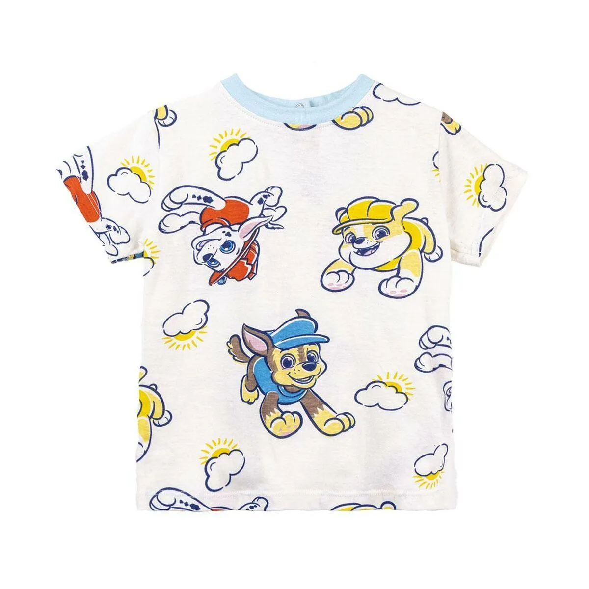 Kortærmet T-shirt The Paw Patrol Beige 18 måneder