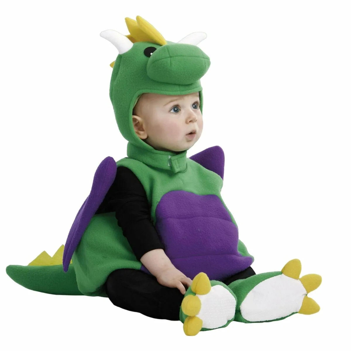 Kostume til babyer Dinosaur (3 Dele) 1-2 år