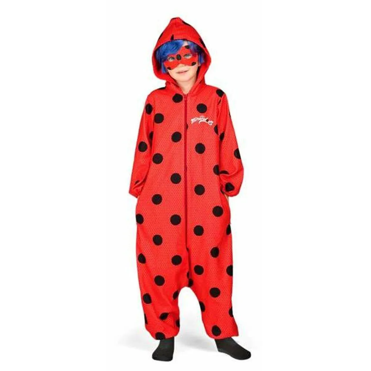 Kostume til børn Nattøj LadyBug 10-12 år