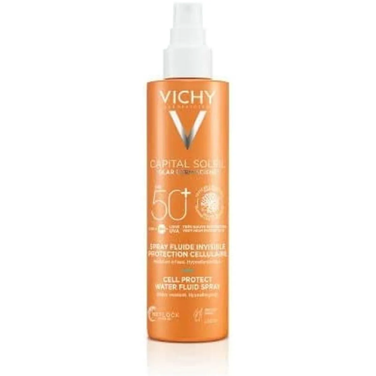 Krop solcreme spray Vichy Capital Soleil 200 ml SPF 50+