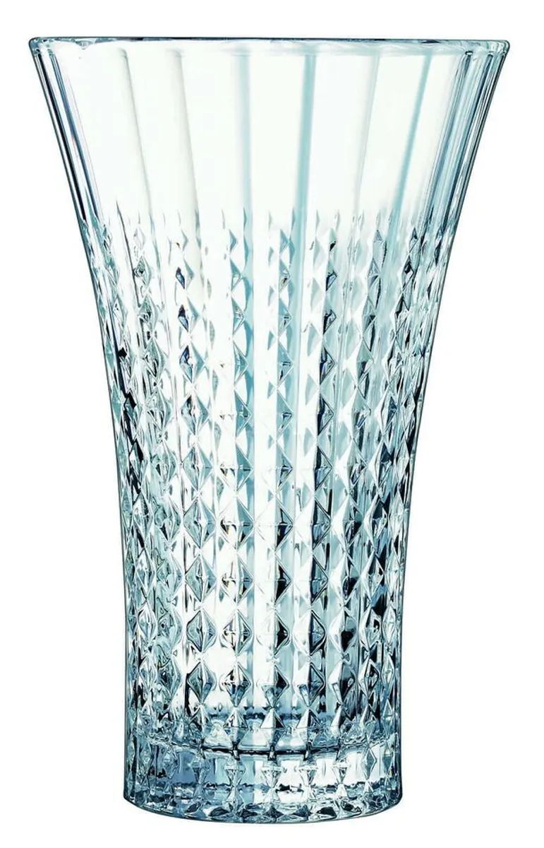 Krystal Vase 27cm Lady Diamond