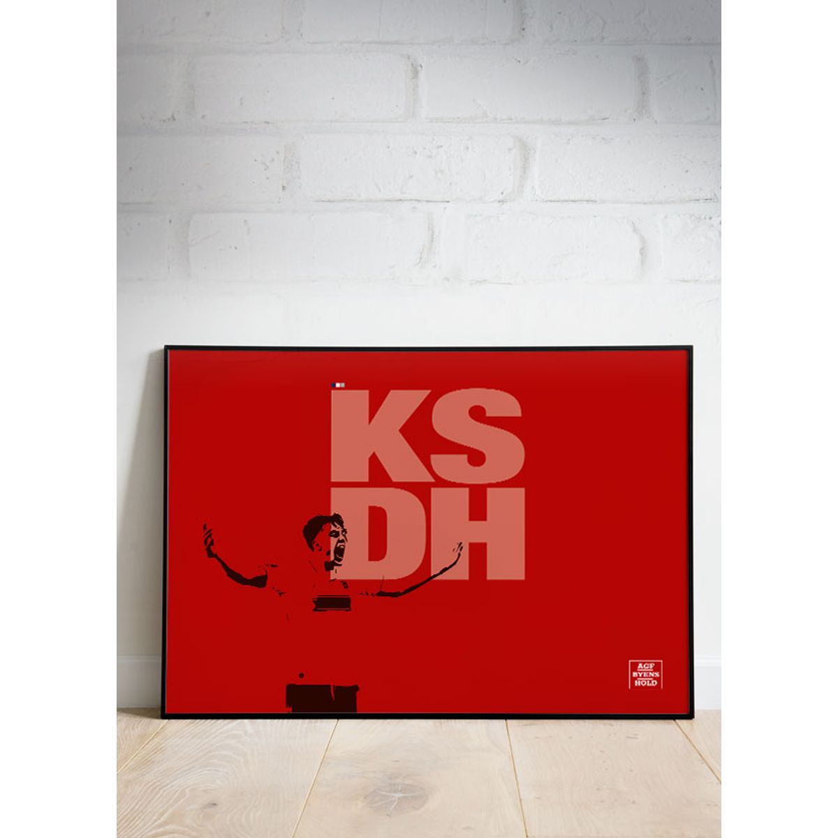 KSDH-plakat - Byens hold - Jubel - 21 x 29,7 (A4) Kr. 199,-