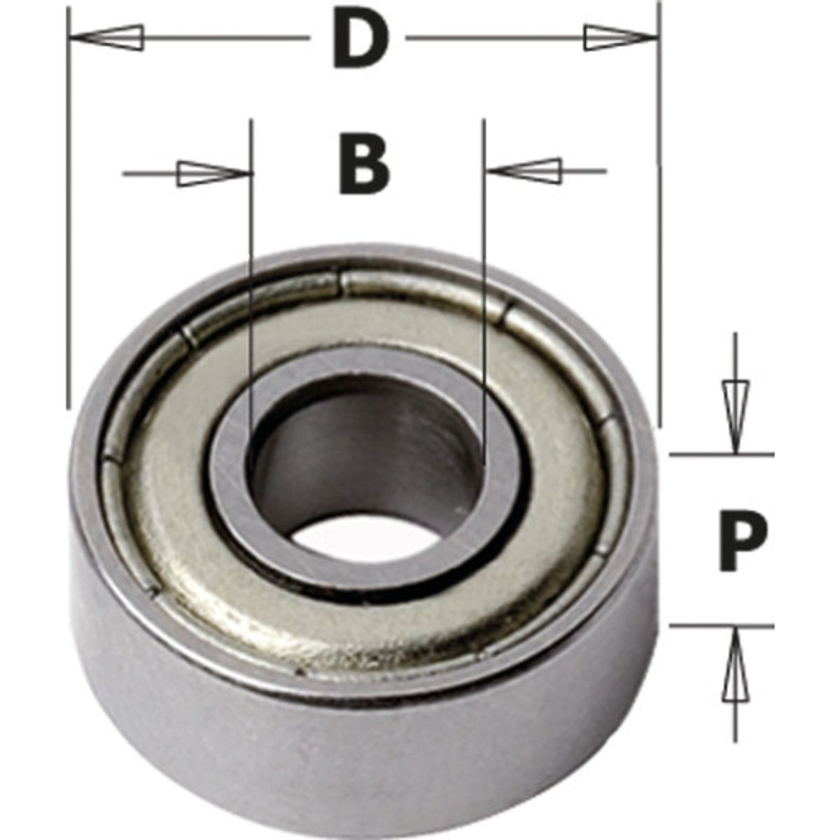 KUGLELEJE 13,0X5,0X4,0MM