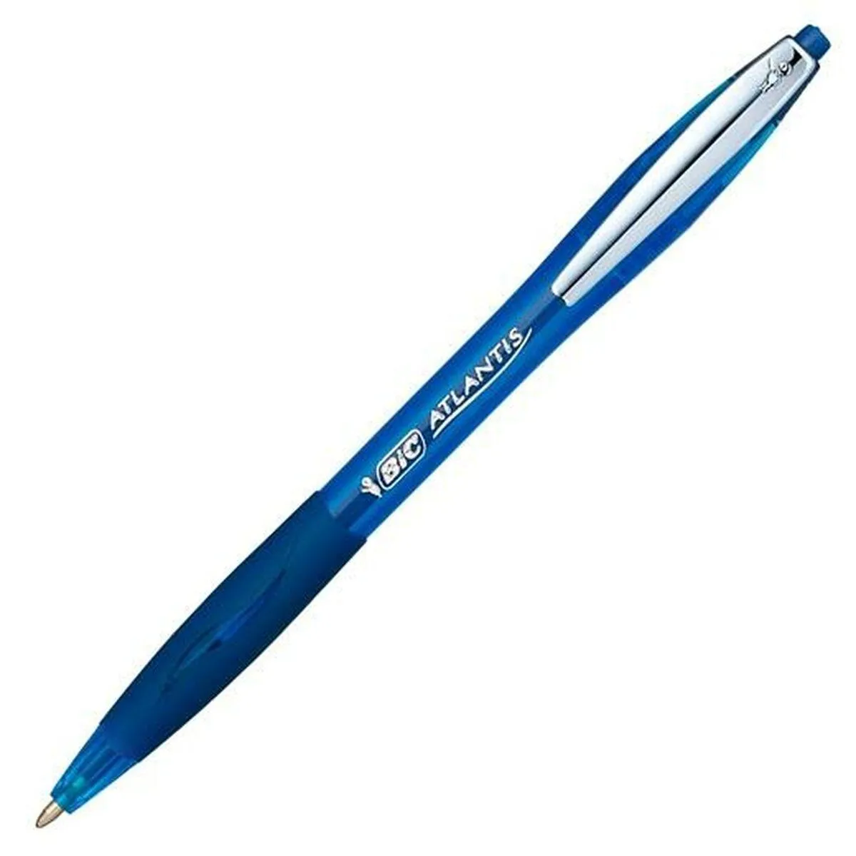 Kuglepen Bic Atlantis Soft 12 enheder Blå 1 mm