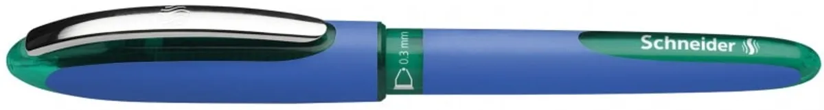 Kuglepen Schneider One Hybrid C 0,3 mm grøn 10 stk.