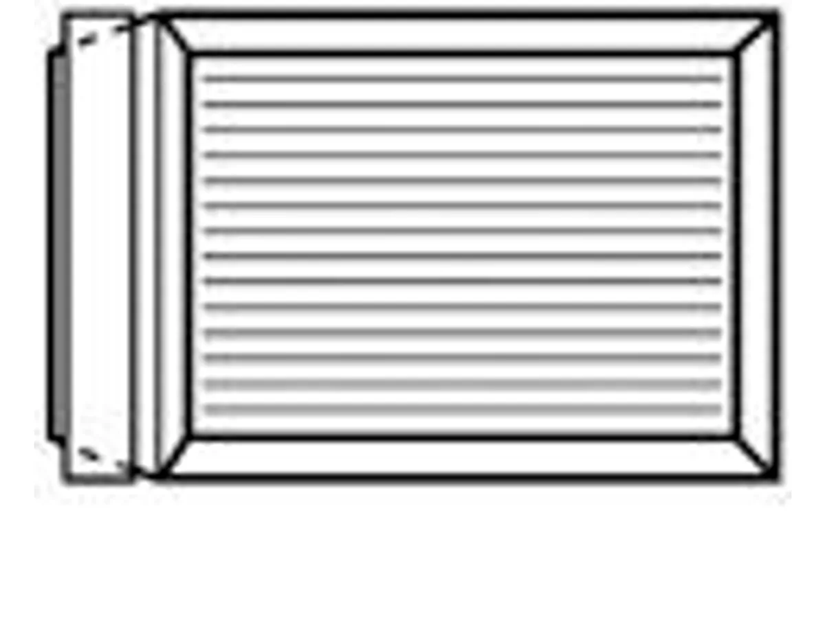 Kuverter B5+ med Papbagside 190x250 mm 11742 250 stk.