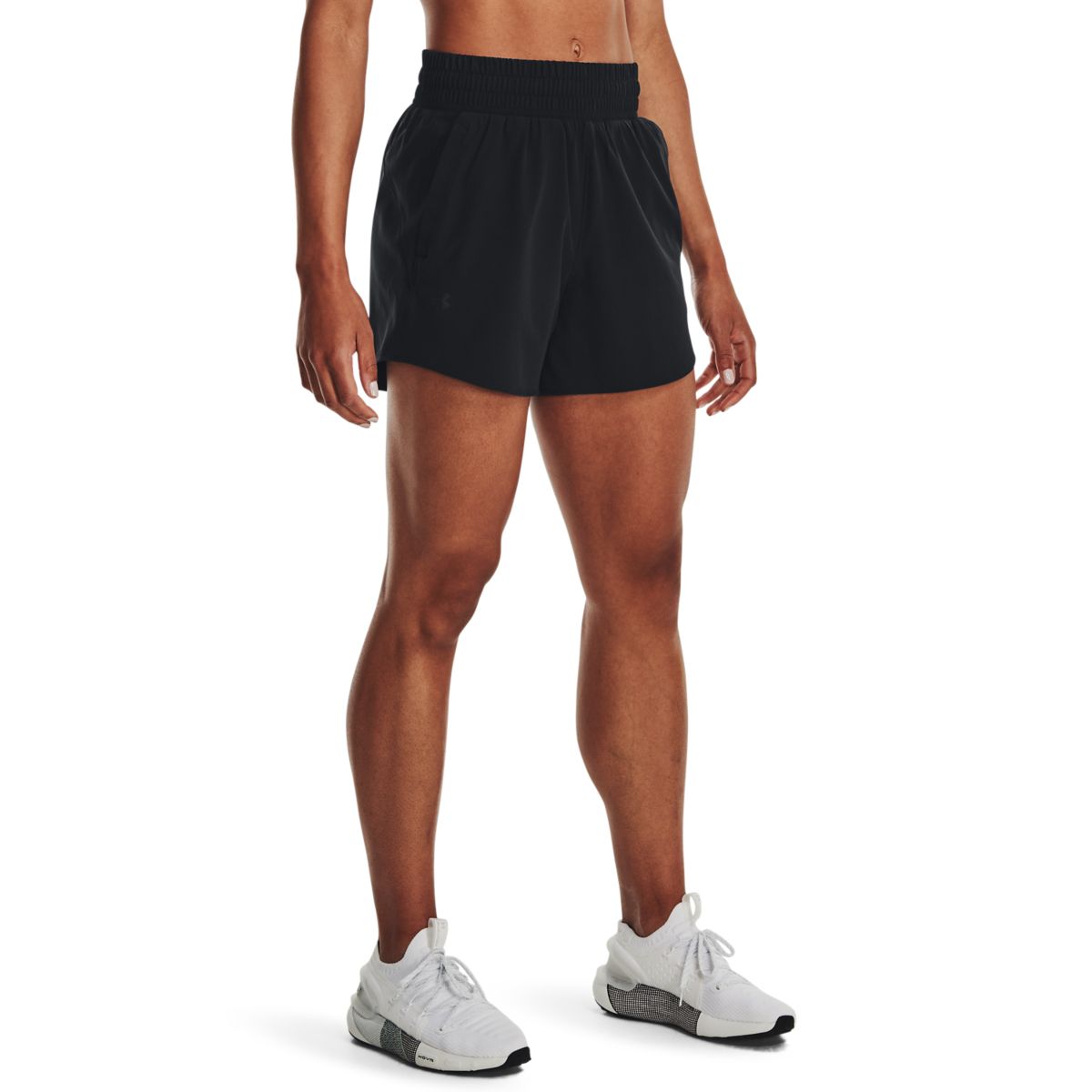 Kvinders Under Armour - Flex Woven Shorts 5" - Black XS