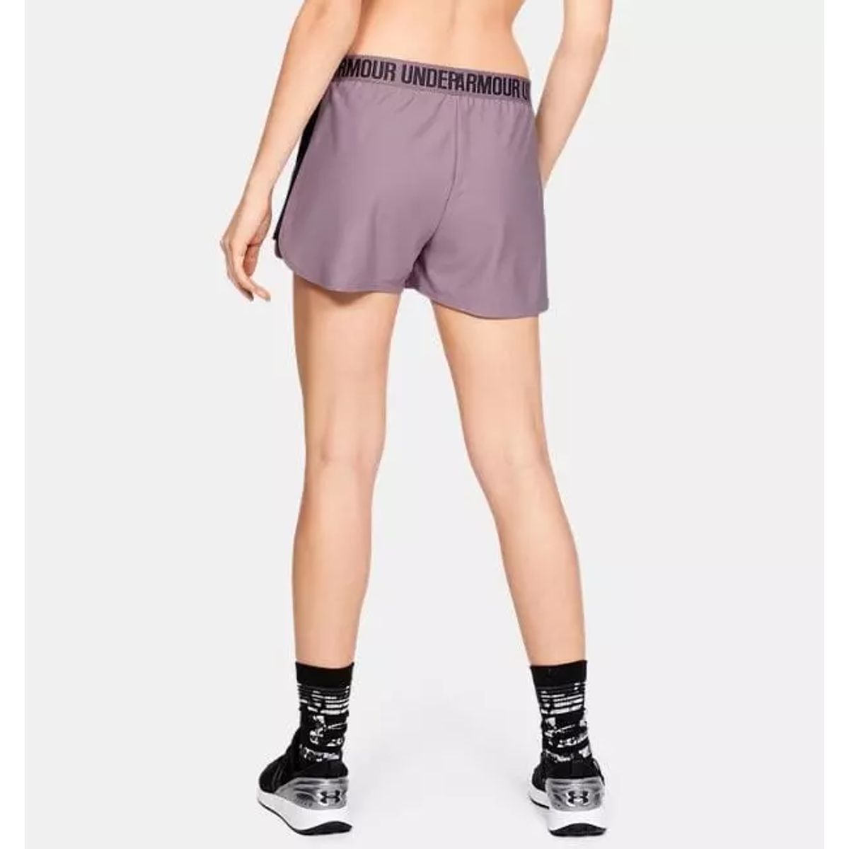 Kvinders Under Armour shorts Play up 2.0 - Purple XL