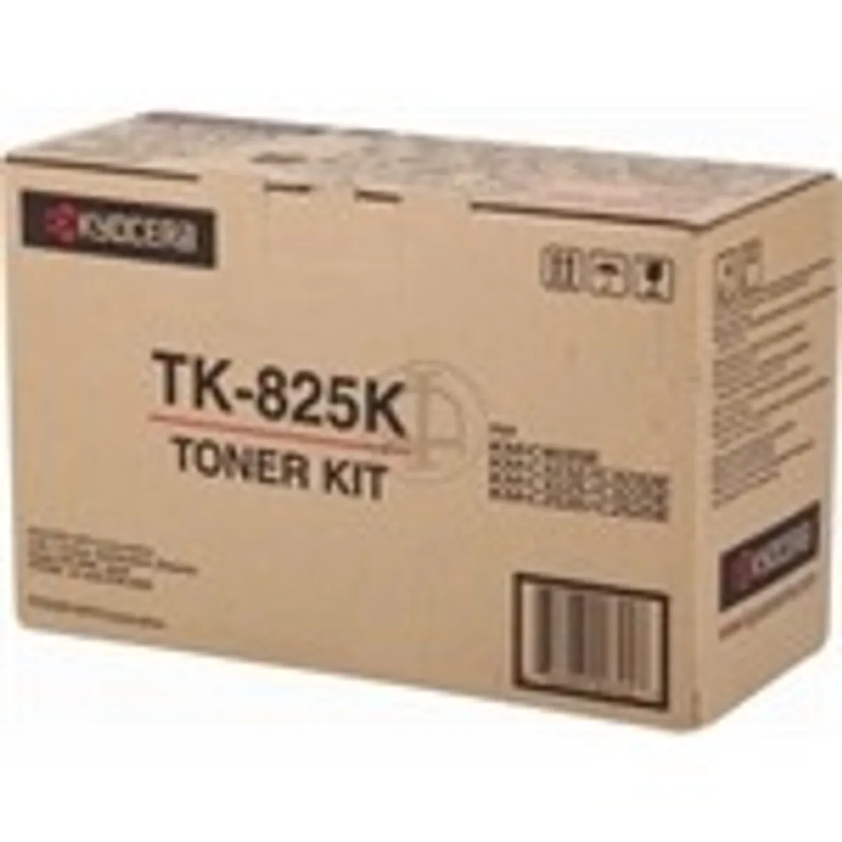 Kyocera TK-825K Sort Lasertoner Original