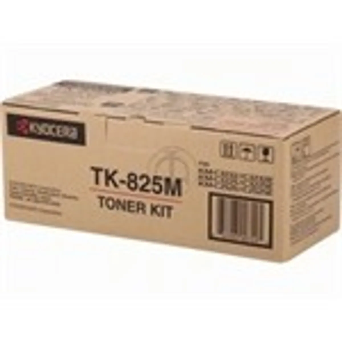 Kyocera TK-825M Magenta Lasertoner Original